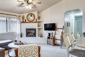 Updated Deck & Fireside Table: Pinetop Cottage