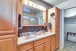 Updated Deck & Fireside Table: Pinetop Cottage