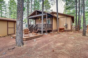 Updated Deck & Fireside Table: Pinetop Cottage