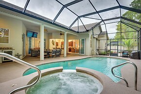 Breezy Palm Coast Golf Retreat w/ Pool + Lanai!