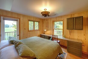 Riverfront West Virginia Cabin w/ Screened-in Deck