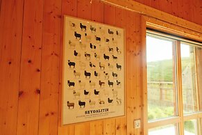 Múlafossur Cottages near Waterfall