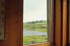 Múlafossur Cottages near Waterfall