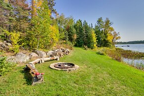 Lake Vermilion Cabin w/ Private Dock + Fire Pit!