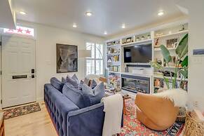 2 Mi to National Mall: Stunning Townhome w/ Patio!
