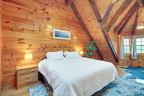 Peaceful Raphine Cottage w/ Deck & Fireplace!