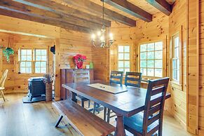 Peaceful Raphine Cottage w/ Deck & Fireplace!