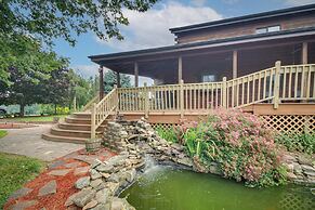 Peaceful Raphine Cottage w/ Deck & Fireplace!