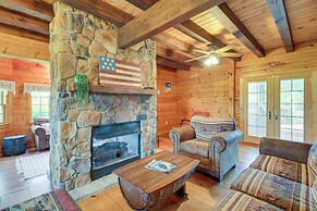 Peaceful Raphine Cottage w/ Deck & Fireplace!