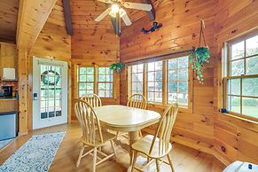 Peaceful Raphine Cottage w/ Deck & Fireplace!