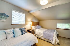 Waterfront Allyn Retreat w/ Guest House & Beach!
