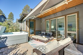 Modern Bend Home w/ Private Hot Tub & Fireplace