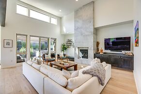 Modern Bend Home w/ Private Hot Tub & Fireplace