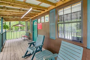 Riverfront Briceville Cabin w/ Patio & Fire Pit!