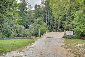Riverfront Briceville Cabin w/ Patio & Fire Pit!