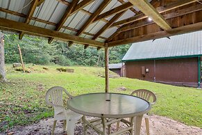 Riverfront Briceville Cabin w/ Patio & Fire Pit!