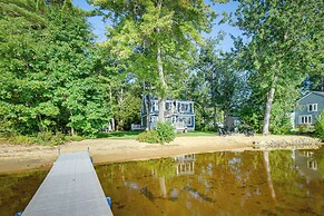Lakefront Center Ossipee Home w/ Boat Dock!