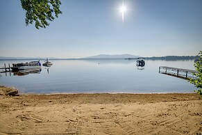 Lakefront Center Ossipee Home w/ Boat Dock!