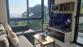 Bo403-great Seaview 1br With 2 Beds-big Balcony