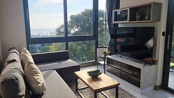 Bo403-great Seaview 1br With 2 Beds-big Balcony