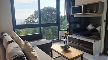 Bo403-great Seaview 1br With 2 Beds-big Balcony