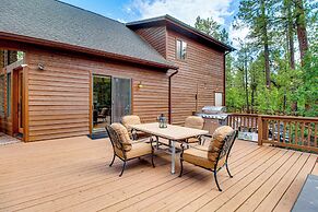 Wraparound Deck + Large Yard: Pinetop Home!
