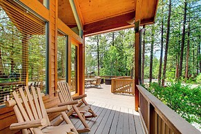Wraparound Deck + Large Yard: Pinetop Home!