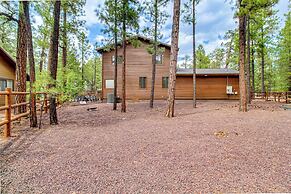 Wraparound Deck + Large Yard: Pinetop Home!