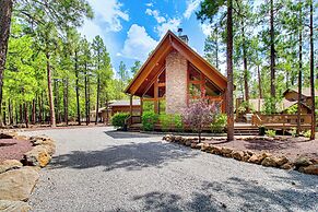Wraparound Deck + Large Yard: Pinetop Home!