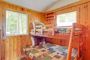 Kalkaska Retreat: Private Hot Tub, Dock, Fireplace