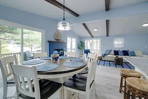 Sunrise Views: Waterfront Lusby Home w/ Deck!