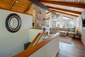 Tree-lined Gold Beach Retreat w/ Multiple Decks!