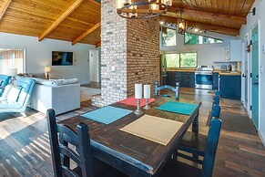 Tree-lined Gold Beach Retreat w/ Multiple Decks!