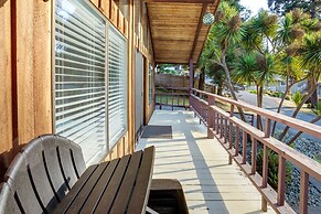 Tree-lined Gold Beach Retreat w/ Multiple Decks!