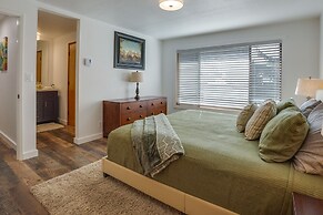 Tree-lined Gold Beach Retreat w/ Multiple Decks!