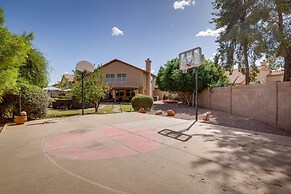 Luxe Phoenix Home w/ Pool + Basketball Court!