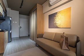 Next Vila Nova - Studios em predio moderno proximo ao Pq Ibirapuera