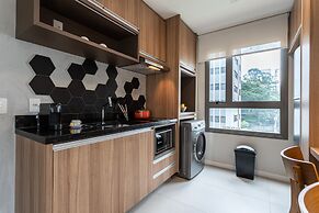 Next Vila Nova - Studios em predio moderno proximo ao Pq Ibirapuera