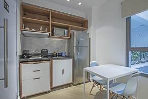 Next Vila Nova - Studios em predio moderno proximo ao Pq Ibirapuera