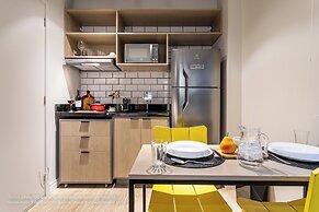 Next Vila Nova - Studios em predio moderno proximo ao Pq Ibirapuera