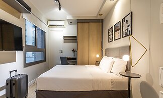 Next Vila Nova - Studios em predio moderno proximo ao Pq Ibirapuera