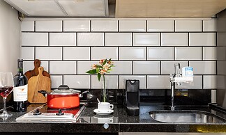 Next Vila Nova - Studios em predio moderno proximo ao Pq Ibirapuera