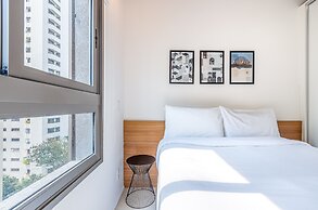 Next Vila Nova - Studios em predio moderno proximo ao Pq Ibirapuera