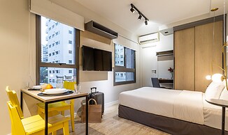 Next Vila Nova - Studios em predio moderno proximo ao Pq Ibirapuera