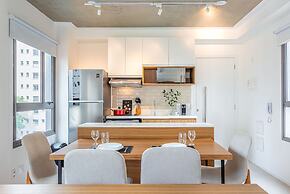 Next Vila Nova - Studios em predio moderno proximo ao Pq Ibirapuera