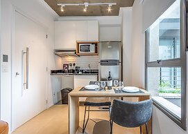 Next Vila Nova - Studios em predio moderno proximo ao Pq Ibirapuera