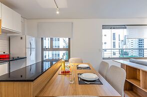 Next Vila Nova - Studios em predio moderno proximo ao Pq Ibirapuera