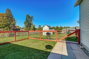 Steps to Lake Michigan: Manitowoc Home w/ Fire Pit