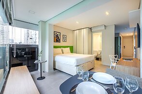 Next Home Design - Aptos em predio novo proximo ao Pq Ibirapuera