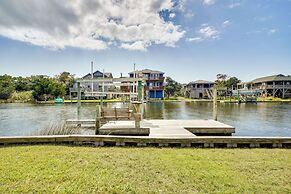 Frisco Coastal Paradise w/ Boat Dock & Water Views